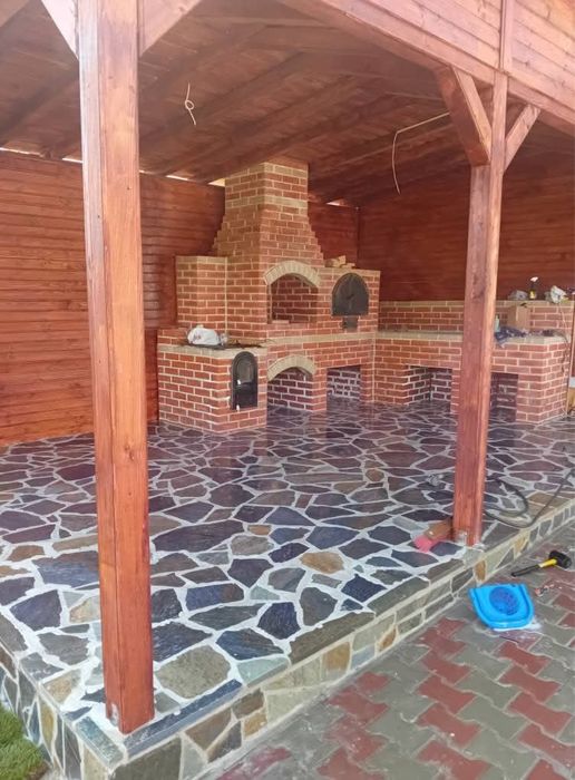 Executam gratare de curte