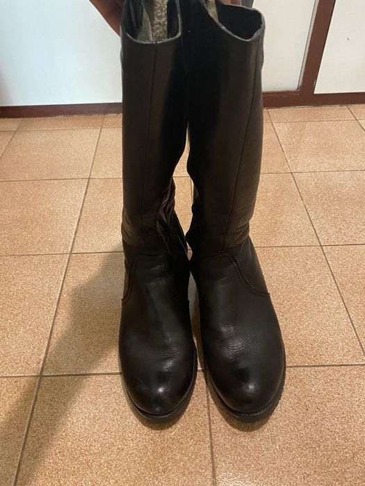 Ботуши, естествена кожа 40 р