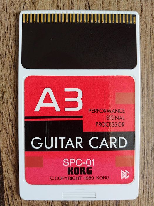 Kong A3  SPC-01 memory card Boss Yamaha Roland Foster