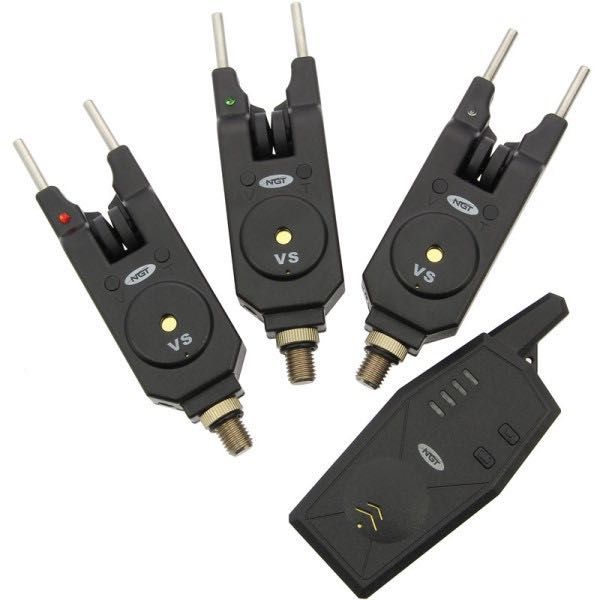 Set 3 avertizori + statie + 2 seturi snag bar (lungi si scurti) - NGT