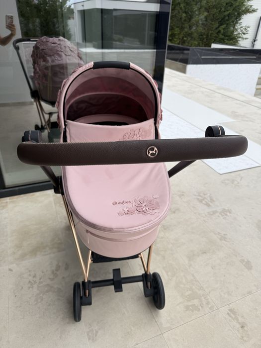 Vand carucior Cybex Mios Simply Flowers pink