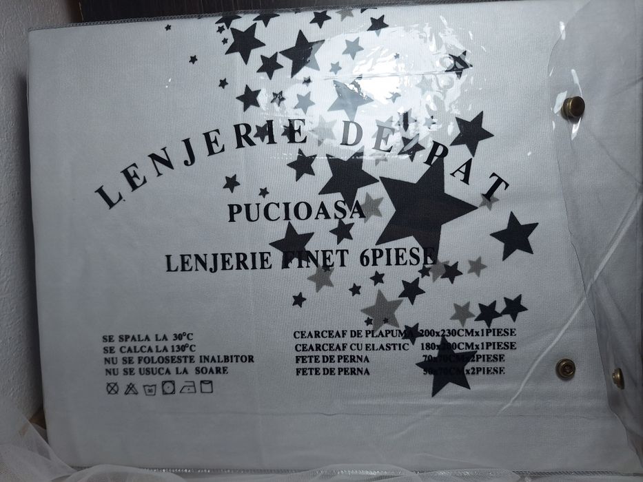 Lenjerie de pat Pucioasa
