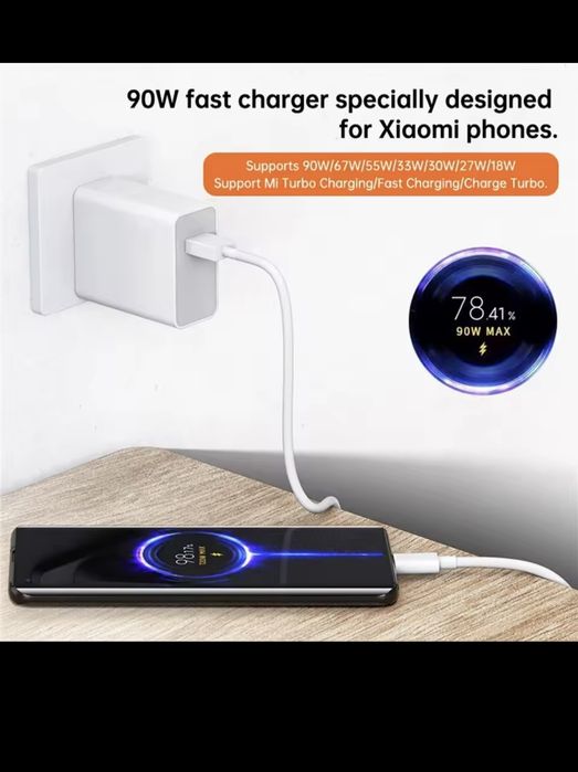Зарядно устройство за смартфони  90W