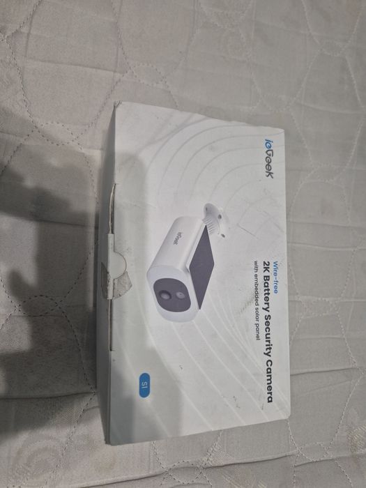 2K Соларна Охранителна Камера ieGeek – Без кабели, без грижи