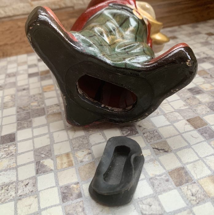 Винтидж керамична касичка клоун