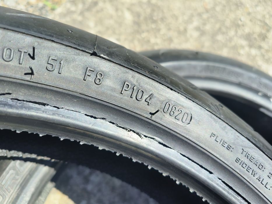Нова Pirelli Rosso 2.  120/70/17