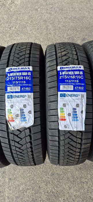 4 anvelope M+S noi Delmax 215/75/16C,dot 2024.Pretul este pe bucata.