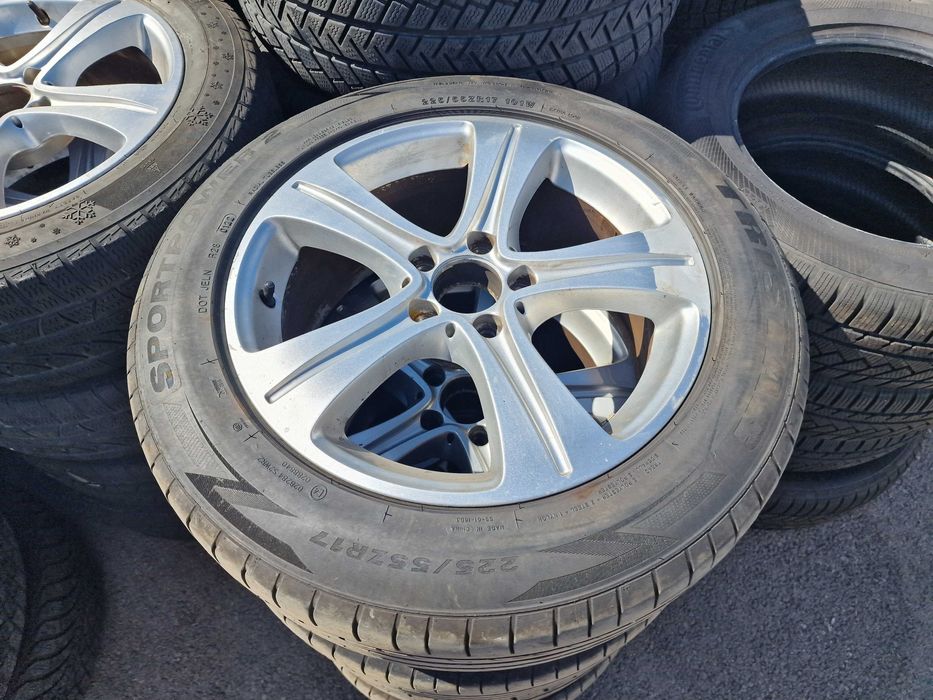 Гуми с Джанти за MERCEDES E class W213 225/55 ZR 17 2022-23 DOT