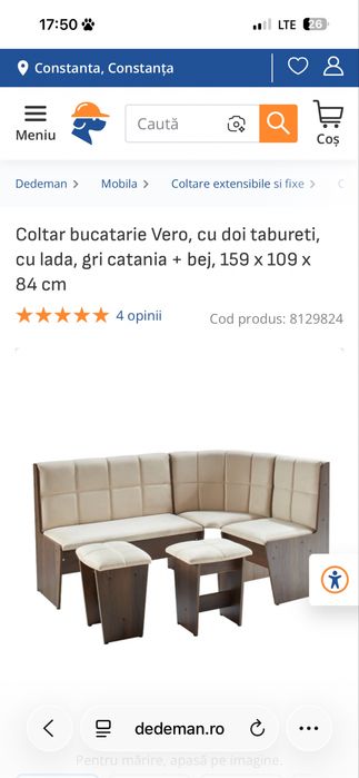Coltar bucatarie