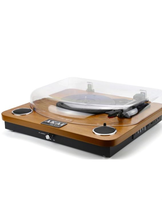 Pick-up stereo AKAI ATT-11BTN, Bluetooth, difuzoare incorporate