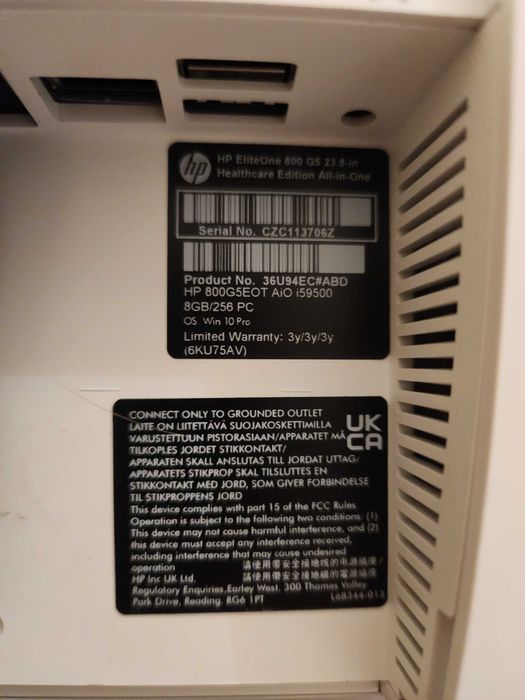 HP EliteOne 800 G5 23,8-in