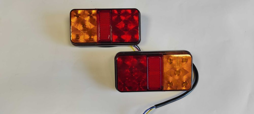 Комплект Диодни LED стопове 12V 24V Волта бус камион ТИР ремарке