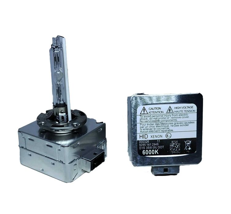 Set 2 becuri Xenon D1S White 35W, 6000K SuperVision UP +200%