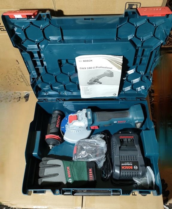 АК болгарка.Bosch X-Lock