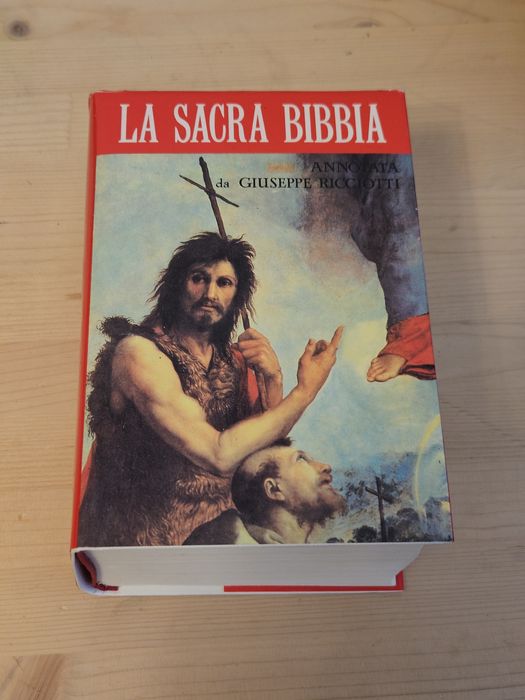 La Sacra Bibbia, Biblia in italiana, 1852 pagini, 1990 Italia, religie