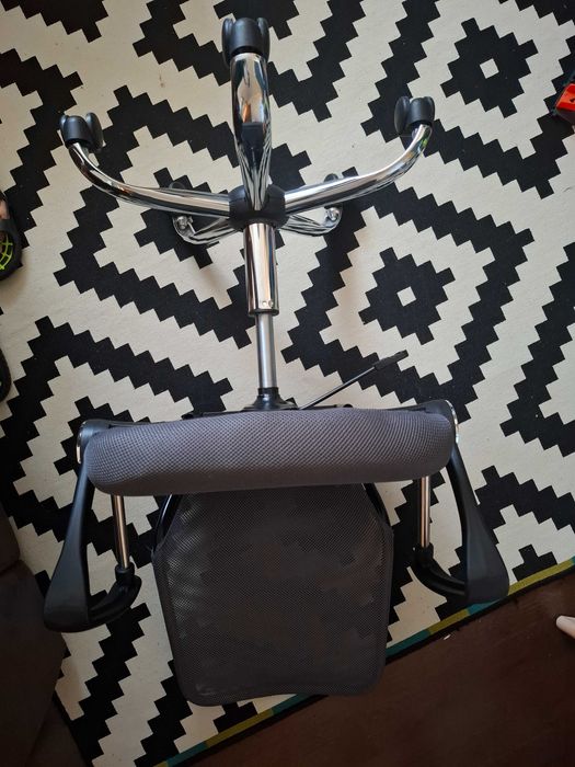 Scaun de birou ergonomic, Kring Happy, Mesh, Gri