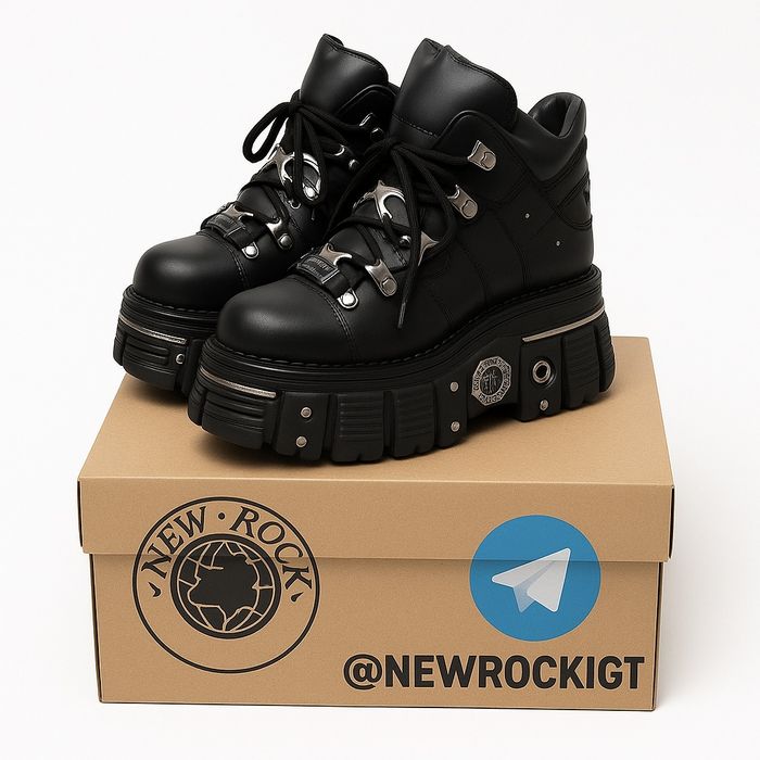 Ботинки в готическом стиле "Погрузитесь в мир элегантного бунтарства