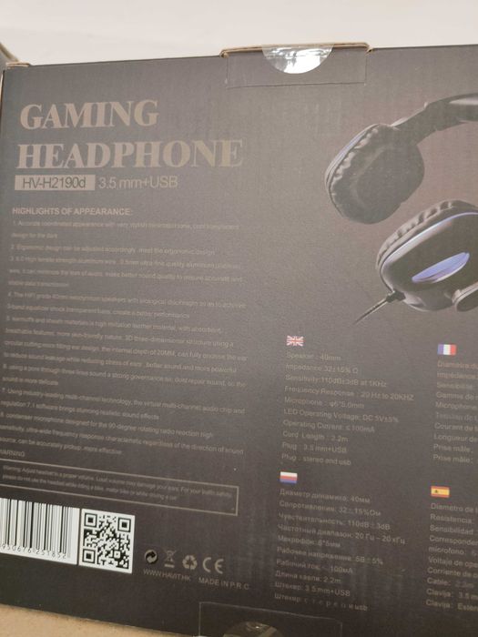 Casti Gaming cu lumini Magic Eagle (NOI)