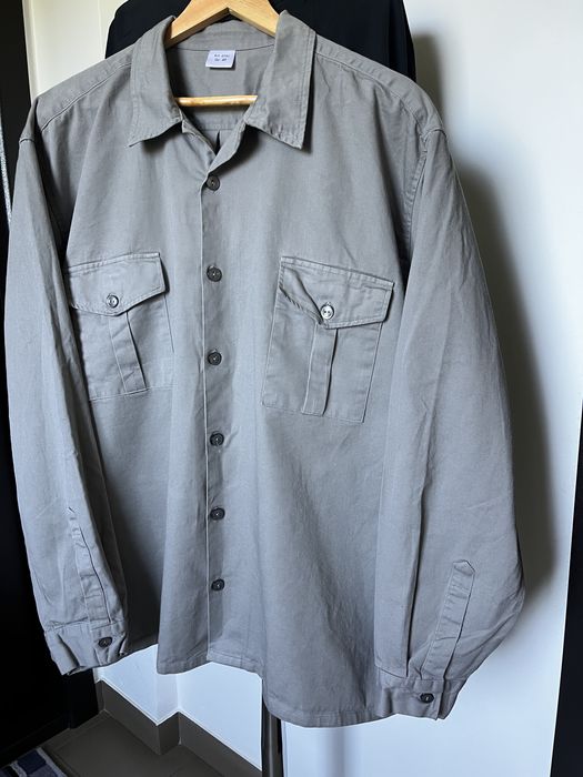 Cămașă bărbătească vintage gri – 100% bumbac – stare excelentă