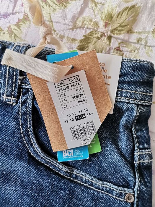 Дънчена пола beneton за 12-13 години и 13-14години