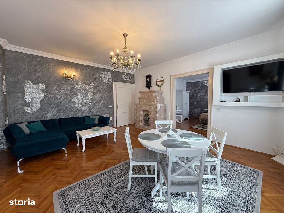 Apartament 3 camere superb cu PIVNIȚĂ în inima orașului Sibiu