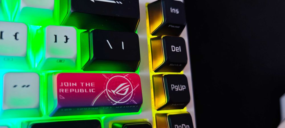 Set Keycaps Asus ROG Azoth X Stellar Themed Originale