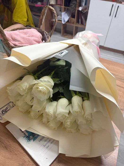 Ақ розалар сатылымда!