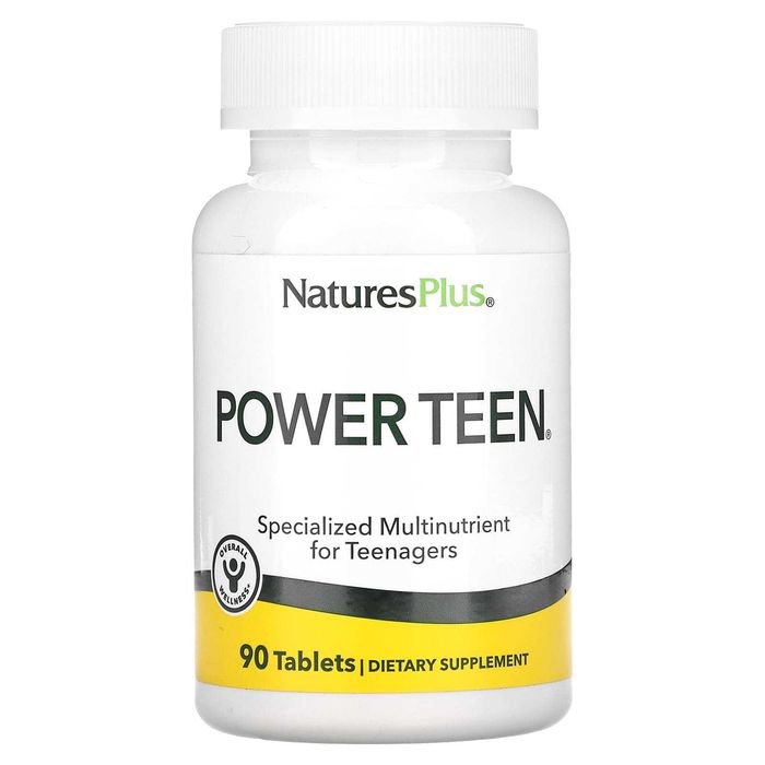 NaturesPlus, Power Teen, Питательная добавка для подростков, 90 табл