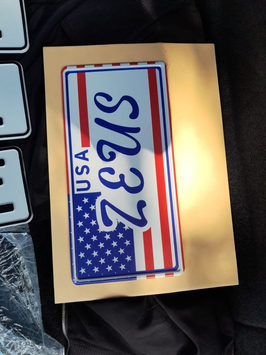 Placute auto numere auto personalizate ornamentale