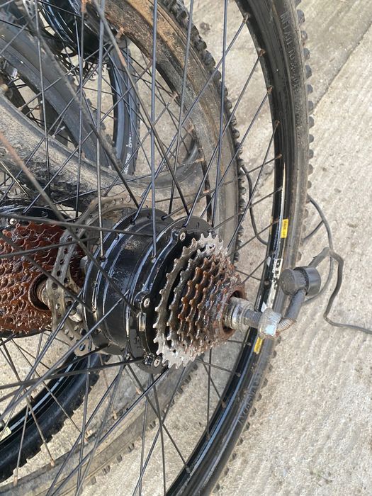 Roți electrice de la bicicletă