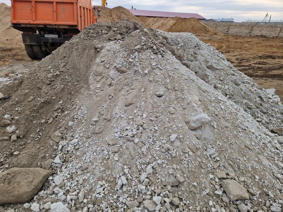 Дорожные отходы и бетонные отходы