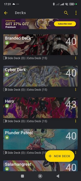 Продавам голяма Yu-Gi-Oh колекция