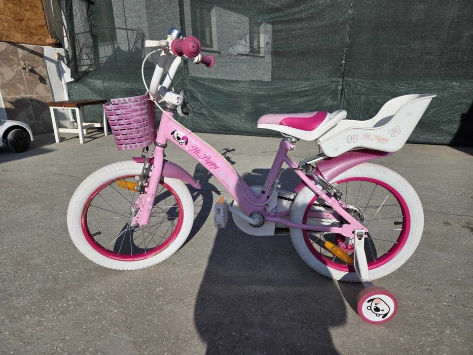 Детско колело, розово