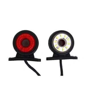 1бр. ЛЕД LED рогчета , светлини за камион, бус, Тир, ремарке 12-24V , ”бягаща светлина”