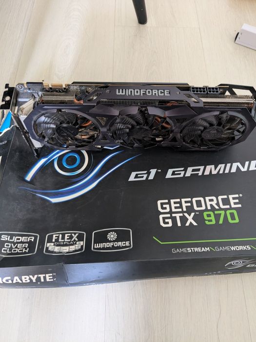 Видеокарта GTX 970 от Gigabyte Windforce