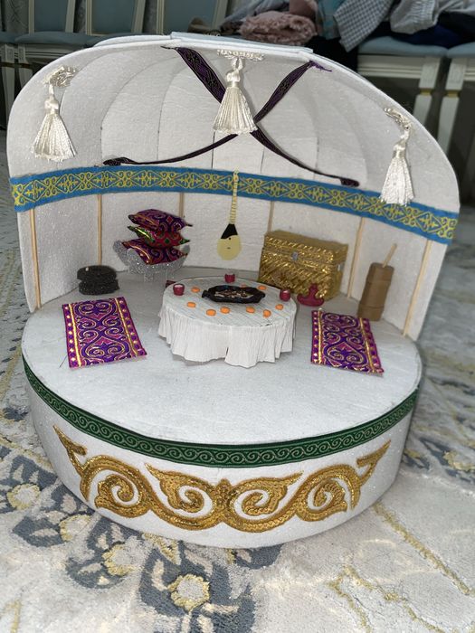 Мини-макет юрты ручной роботы