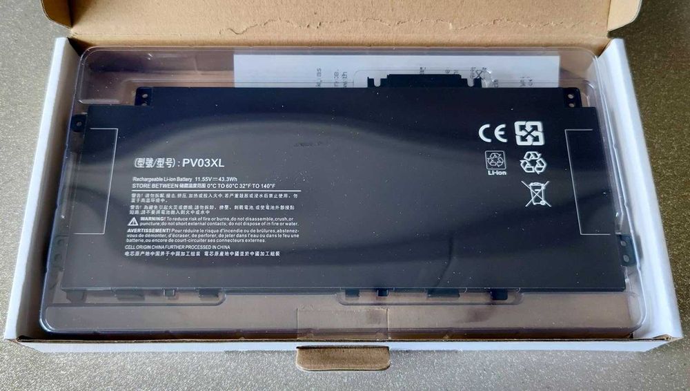 Батерия за лаптоп PV03XL за HP Pavilion x360