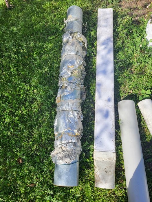 Труба для печи оцинкованная