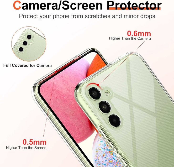 Husă Carcasa Eiselen Crystal Clear Samsung Galaxy A14 5G,TPU,silicon