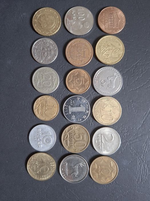 Набор монет стран мира