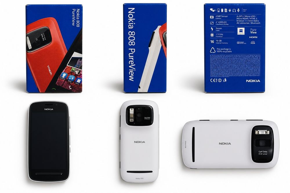 Nokia 808 PureView 41MP — полный комплект, коллекционные, редкий