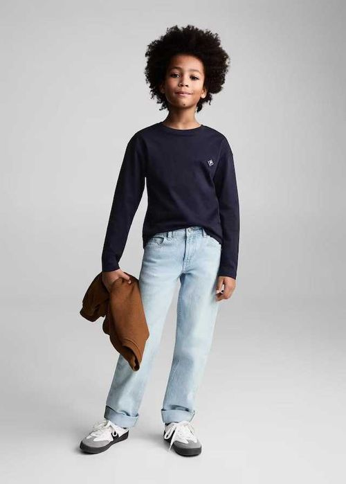 MANGO футболка с длинными рукавами на подростка