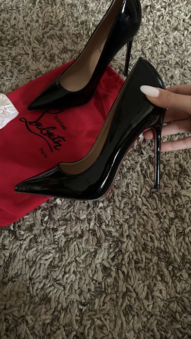 Pantofi Christian Louboutin piele naturala pe comanda