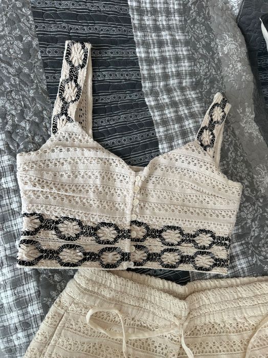 Летен сет - топ и къси гащи