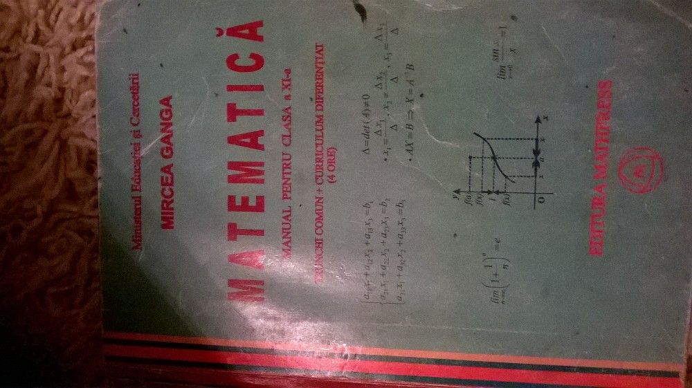 matematica xl xll M1 culegeri bac