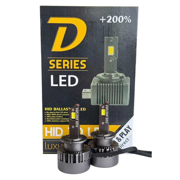 D2S/D2R LED/ЛЕД крушки за фар, Plug & Play