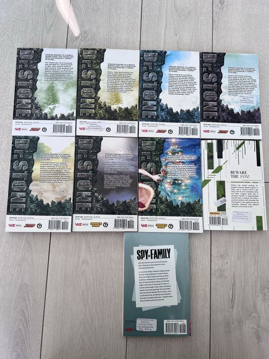 Dr. Stone, Kemono Jihen, Spy x Family: Family Portrait manga