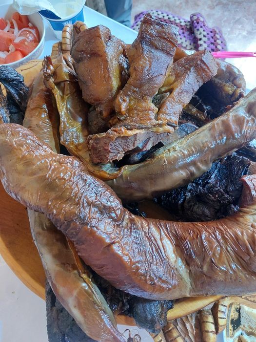 Мясо горячего копчения