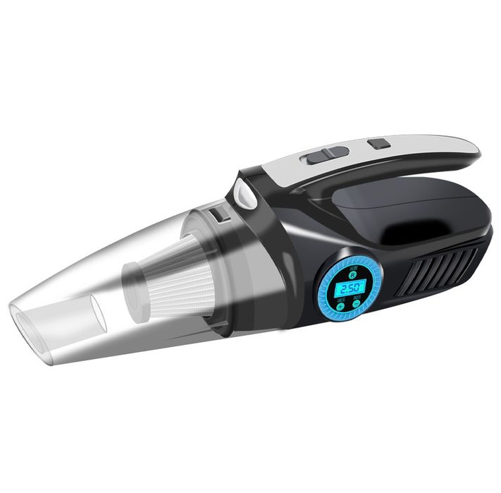 12V kuchli avtomobil changyutgichi va avtomobil g'ildiraklariga havo b