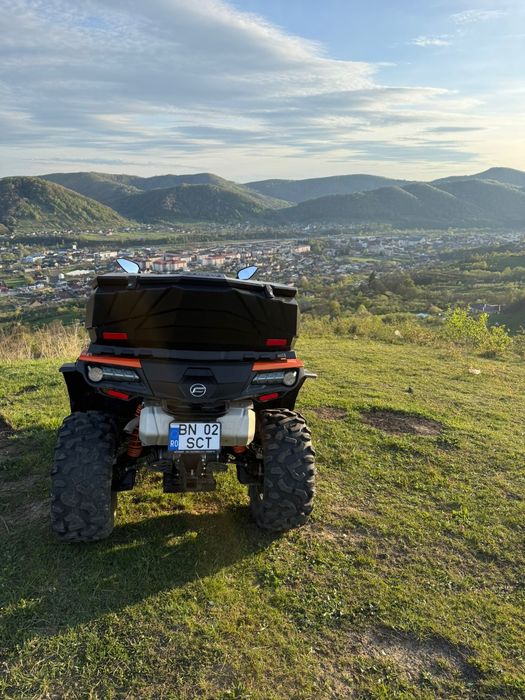 Atv cf moto 1000 overland 2022 Euro 5 nr.negru încălzire șah mânere ledbar/bulbar nr tel detalii 0761352972